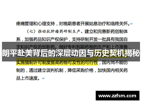 朗平赴美背后的深层动因与历史契机揭秘